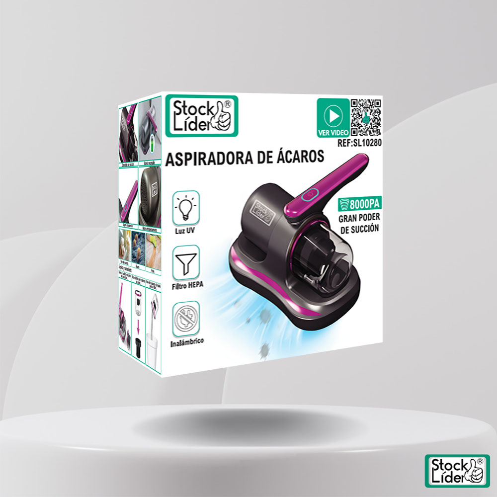 Aspiradora inalambrica Mata Ácaros