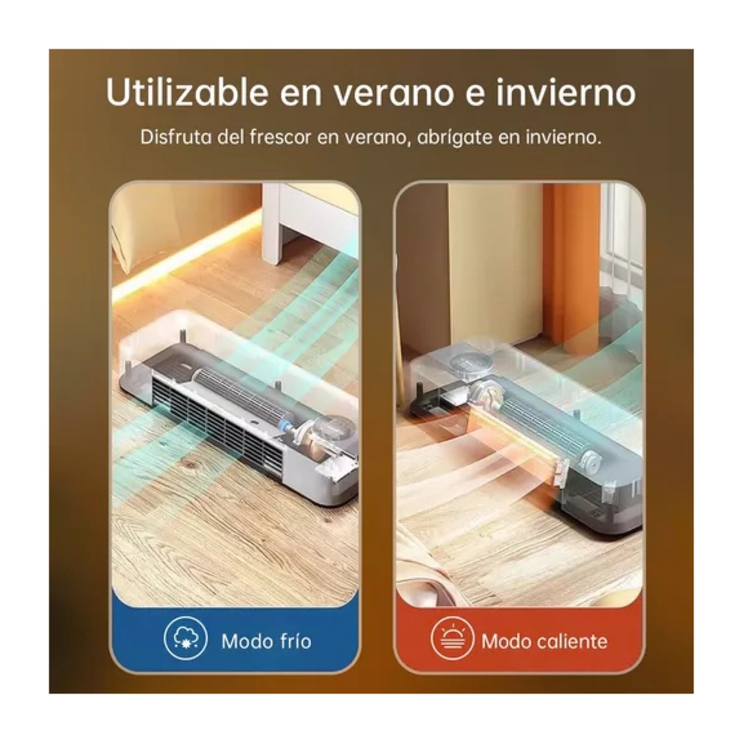 AIRE ACONDICIONADO Y VENTILADOR PORTATIL