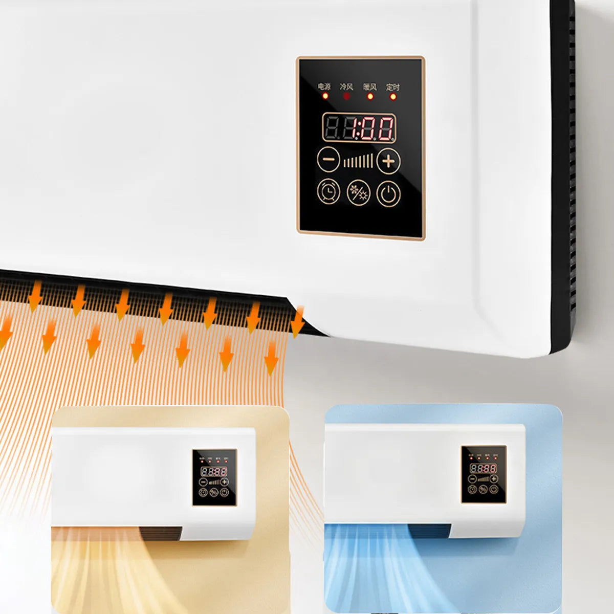 AIRE ACONDICIONADO Y VENTILADOR PORTATIL