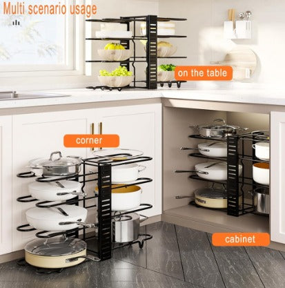 ORGANIZADOR DE OLLAS Y TAPAS
