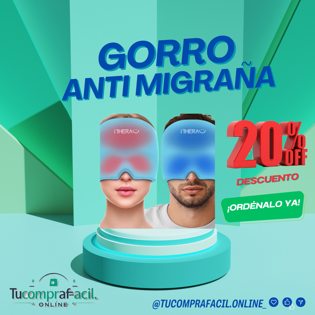 GORRO ANTI MIGRAÑA